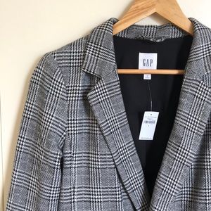 Gap plaid blazer/jacket size 4